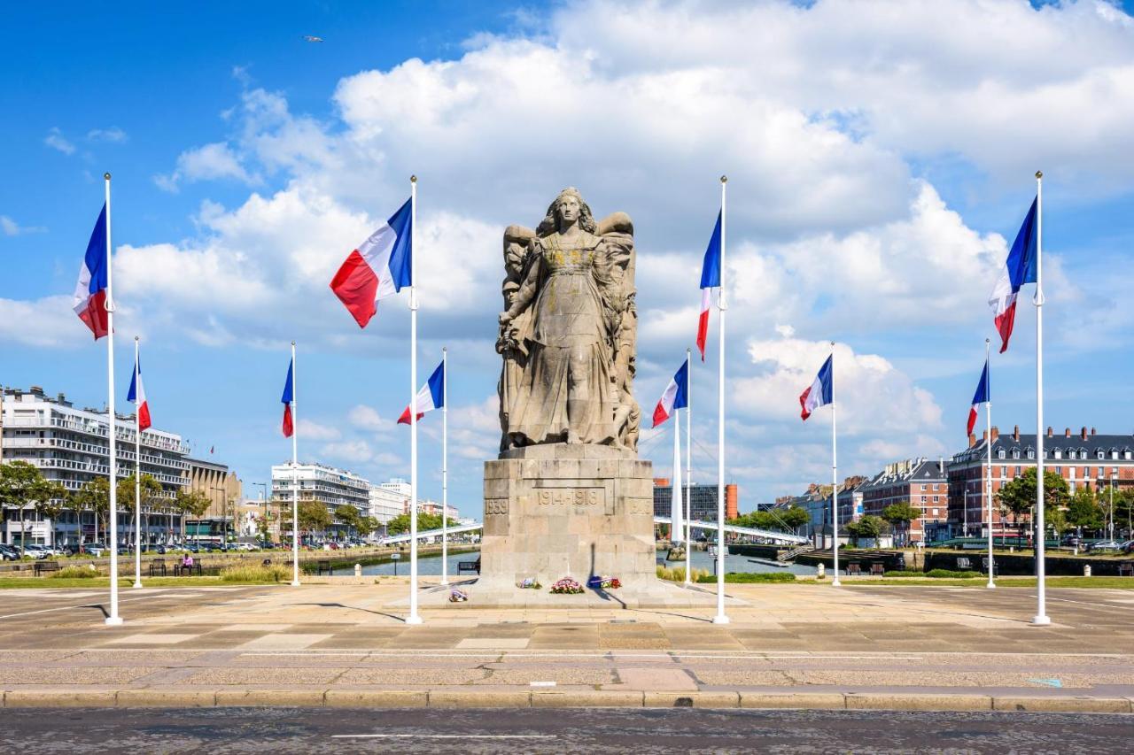 Ferienwohnung Le Petit Biscuit - Centre Historique Du Havre Le Havre Exterior foto